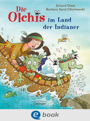 cover image of Die Olchis im Land der Indianer
